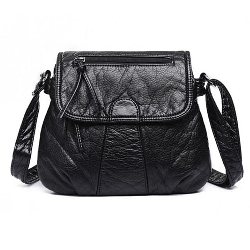 Designer Women Messenger Bags Crossbody Soft PU Leather Shoulder Bags